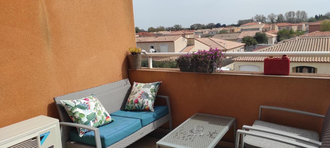 Appartement Avec Grande Terrasse A 15 Mn De La Mer Saint-Estève エクステリア 写真
